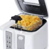 Aigostar Weiße Haushaltsfritteuse, 1650 Watt, 2,5L, Mit Sichtfenster, Temperaturregelung, BPA-frei -Günstiges Brat Lust Geschäft 2a62b550bb6b621054ebc3ec16e07882
