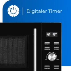 Exquisit Mikrowelle MW8023-F-240DIG Schwarz | 750 Watt | 1000 Watt Grill | Timer | Auftaufunktion 11 Exquisit Mikrowelle MW8023-F-240DIG Schwarz | 750 Watt | 1000 Watt Grill | Timer | Auftaufunktion -Günstiges Brat Lust Geschäft 2cafb46e33283aa2bdac44c30cf44ce5