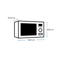 Exquisit Mikrowelle MW 802 Silber | 700 Watt | Timer | Auftaufunktion -Günstiges Brat Lust Geschäft 2d19bdb7ec25f5981a55f32c3a65505a
