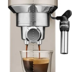 De'Longhi Delonghi Kaffeemaschine Dedica Metallics EC785.BG Pumpendruck 15 Bar, Eingebauter Milchaufschäumer, Manuell, 1300 W, Beige -Günstiges Brat Lust Geschäft 2eb20ec8c048c26c1dd88e99c6b1c10c