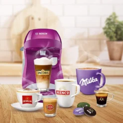 Bosch TASSIMO HAPPY Wild Purple +20 € Gutschein 1400 Watt 0,7 Liter Wassertank -Günstiges Brat Lust Geschäft 2ec6f177e58a4c9cc89ea5bf5a8a68ea