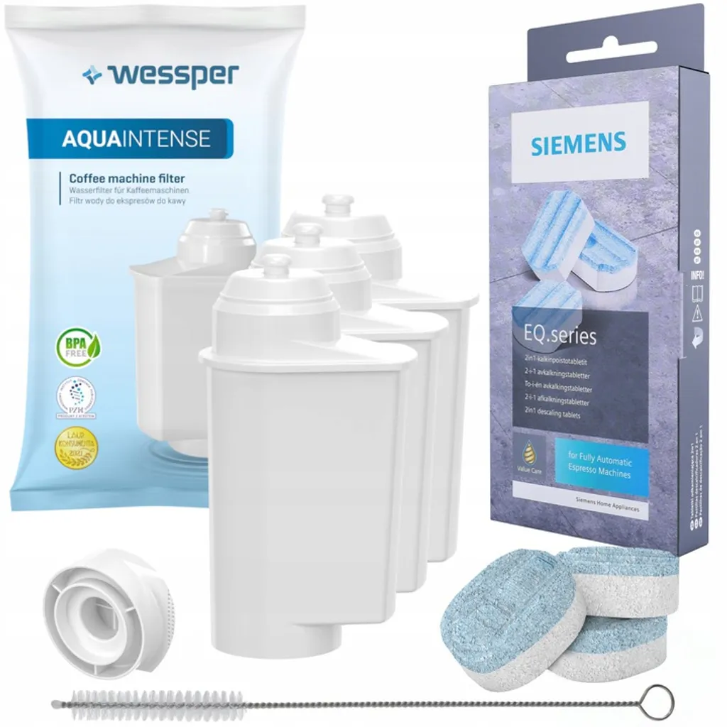 3x Filter + Tablets Der SIEMENS EQ.6 EQ.3 EQ.9 Maschine 3 3x Filter + Tablets Der SIEMENS EQ.6 EQ.3 EQ.9 Maschine
