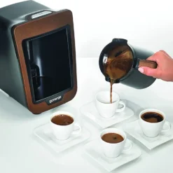 Gorenje ATCM730T, Türkische Kaffeemaschine, 0,27 L, Gemahlener Kaffee, 730 W, Schwarz, Braun -Günstiges Brat Lust Geschäft 30ad3177980dec8b46b5f5d671094e9a