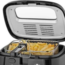 Kunststoff-Fritteuse 2,5 L,1800 Watt, Stufenlos Regelbares Thermostat, Schwarz 13 Kunststoff-Fritteuse 2,5 L,1800 Watt, Stufenlos Regelbares Thermostat, Schwarz -Günstiges Brat Lust Geschäft 341332910c75dc8ffbd424c1bc4a999e