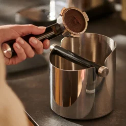 Tchibo Knock-Box Abklopfschale, Für Siebträger Espressomaschine, Zur Leichten Entsorgung Des Feuchten Kaffeesatzes, Silber / Schwarz, Edelstahl Und Gummi -Günstiges Brat Lust Geschäft 34761fecdbd485c181ef024e91765001