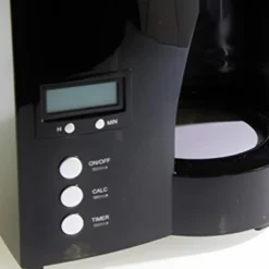 Melitta Optima Timer 100801 Bk, Filterkaffeemaschine Mit Glaskanne Und Timer-Funktion, Abnehmbarer Wassertank, Schwarz -Günstiges Brat Lust Geschäft 36e030fa486238e3152fd84adec43987