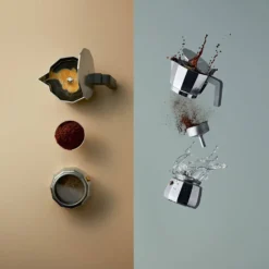 Alessi Moka - Espressokocher, 3 Tassen -Günstiges Brat Lust Geschäft 3723d3206fdd8a69ec4f185cc6afb890