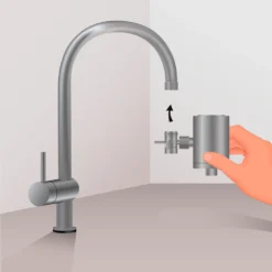 Edelstahl Wasserfilter Wasserhahn INOX PLUS | Germany | Survival-Filtertechnik -Günstiges Brat Lust Geschäft 399c30dcffa602939ef4bcaaa99299c1