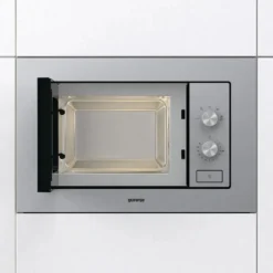 Gorenje BM201EM1X Einbau-Mikrowelle Edelstahl, 60 Cm, 20 L, 5 Leistungsstufen, 700W -Günstiges Brat Lust Geschäft 39ba4d99499e242d7446e66906d64137