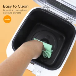 Aigostar Weiße Haushaltsfritteuse, 1650 Watt, 2,5L, Mit Sichtfenster, Temperaturregelung, BPA-frei -Günstiges Brat Lust Geschäft 3b6c01e5d78a454b166eb0e178138e52