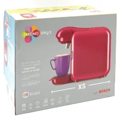 Bosch Tassimo Vivy2 Kapselmaschine TAS1401, Kompaktes Design, Vollautomatisch, Geeignet Für Alle Tassen - Pink -Günstiges Brat Lust Geschäft 3d3aa2855ae544c5644d3f4c1bbeb5a4