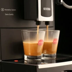 NIVONA NICR 520 CafeRomatica Kaffeevollautomat Schwarz 15 Bar Display ECO-Modus -Günstiges Brat Lust Geschäft 3d48b91dfd933ad7d5ebe1b6878ed0f8