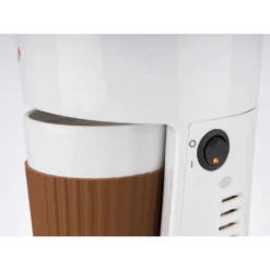 KORONA Kaffee To Go Kaffeemaschine Braun/Weiß Mit Becher -Günstiges Brat Lust Geschäft 3d806dc57aa91421af630a50a357d179
