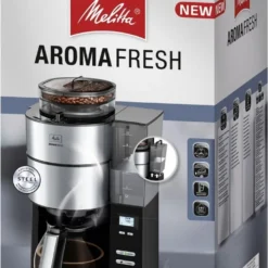 MELITTA 1021-02 Aroma Fresh Kaffeeautomat Mit Timer Und Mahlwerk Schwarz, Farbe:Schwarz -Günstiges Brat Lust Geschäft 3e1effda3e3858d830fb2ba40eca1a75