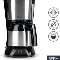 BEEM Filter Kaffeemaschine Thermo Permanentfilter 900W Filterkaffee Edelstahl -Günstiges Brat Lust Geschäft 3e4c852ae48ab8bb07f59287d871f148