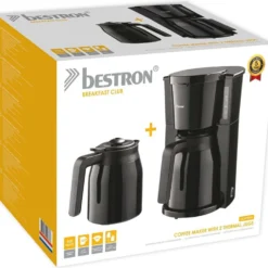 Bestron Kaffeemaschine Mit 2 Thermokannen ACM900TD 900 W Schwarz -Günstiges Brat Lust Geschäft 3ef1f9d38f4f36d7ecc85f295e9f8782