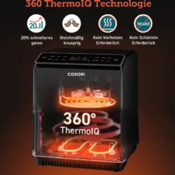 COSORI 6.4L DUAL BLAZE XXL Heißluftfritteuse, Grau -Günstiges Brat Lust Geschäft 3f51ce04186dd5a4ed0c20f7149b0235