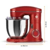 Kochwerk Küchenmaschine - 5,5 Liter Fassungsvermögen - Rot