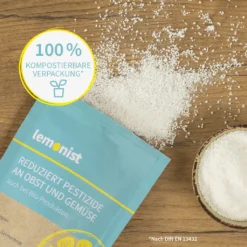 Lemonist Pestizid-Reduzierer - 4er-Set Obst- Und Gemüsereiniger Natron Zitronensäure Salz Granulat Vegan Reduzierung Von Pestiziden - Germany -Günstiges Brat Lust Geschäft 40a7079e1a68e39cf5b6a7bab5992e63
