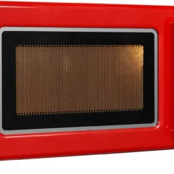 Exquisit Mikrowelle RMW720-3GDIG Rot | 20 Liter Nutzinhalt | 1000 Watt | Rot