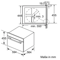 Neff C1APG64N0 Einbau-Mikrowelle Mit Dampfgarfunktion -Günstiges Brat Lust Geschäft 419d878d1476ccd906ae2b80795a99ab