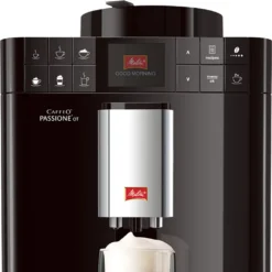 Melitta F53/1-102 Caffeo Passione OT Vollautomatische Espressomaschine, Schwarz -Günstiges Brat Lust Geschäft 444fda70ea00874fa05d199b42d50ce2