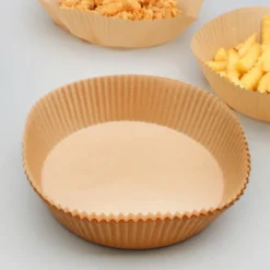 100 Stück Heißluftfritteuseneinlagen Fritteusenpadpapier Backpapier Dampfgarerpapier Padstanzer Braun -Günstiges Brat Lust Geschäft 47544f9517402a4a4e3f005444e477dc