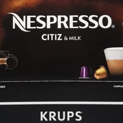 Krups XN7615.19 Nespresso Citiz & Milk Kaffeekapselmaschine (1260 Watt, Wassertankkapazität: 1l, Pumpendruck: 19 Bar) Rot -Günstiges Brat Lust Geschäft 484f720b0583a576a6655ffec56785a1