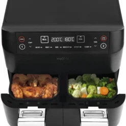 MAXXMEE Heissluft-Fritt. Doppelk. 2x3,8l -Günstiges Brat Lust Geschäft 485613258c19c0f4c28a34ed03f51d67