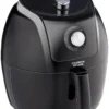 Cuisinier Deluxe Heißluftfritteuse Analog - 5 Liter - 230V - Airfryer - Heißluftofen - Temperatureinstellung Von 80°C Bis 200°C - 7/8 Personen - Schwarz