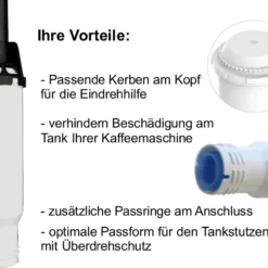 3 X Wasserfilter HW-005 Filterpatrone Für Melitta Kaffeevollautomat + 10 Tabs Neuheit -Günstiges Brat Lust Geschäft 4a358c5506d9f233a1e50331a72c25a3