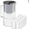 Wessper Glas Wasserfilter 2,5 L Mit 10 Filterkartuschen, Kompatibel Mit Brita Maxtra -Schwarz 1 Wessper Glas Wasserfilter 2,5 L Mit 10 Filterkartuschen, Kompatibel Mit Brita Maxtra -Schwarz -Günstiges Brat Lust Geschäft 4a471e9bf1967af1985377d814c7be1b