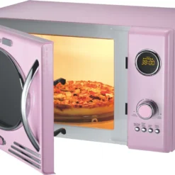 Melissa 16330125 CLASSICO Retro Pink Rosa 25 Liter Mikrowelle Mit Grill -Günstiges Brat Lust Geschäft 4af9a535831371fe22455b7e45d43d83