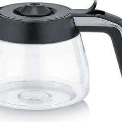 SEVERIN FILKA Vollautomat Für Filterkaffee Mit Glaskanne KA 4850 Aus Edelstahl, Matt-schwarz Edelstahl-gebürstet -Günstiges Brat Lust Geschäft 4b2a29141f92f6d8e55e9357968edeff