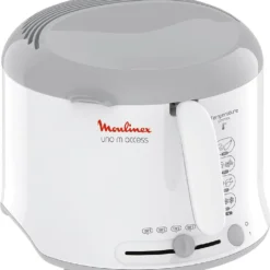 Moulinex Fritteuse AF1211 Uno M Access 1600 Watt Weiß/hellgrau