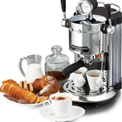 Ariete Espressomaschine Caffe Novecento 1105 W Silbern -Günstiges Brat Lust Geschäft 4f94e314d8463712ff1d6f2d482e850e