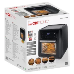 CLATRONIC Heißluft-Fritteuse FR 3747 H Frittöse Dörrer-Funktion Sensor Touch 11L -Günstiges Brat Lust Geschäft 501003cd754acf53be8b22a41ad7c14e