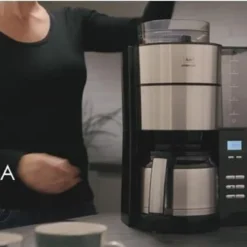 Melitta Aroma Fresh Therm - Kaffeemaschine - Edelstahl/schwarz -Günstiges Brat Lust Geschäft 503f71ece0cf2bff95ec9697e6a1cf62