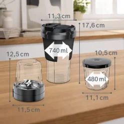 Bosch MUZ45XTM1 5-in-1 Multi-Zerkleinerer-Set 22 Bosch MUZ45XTM1 5-in-1 Multi-Zerkleinerer-Set -Günstiges Brat Lust Geschäft 51f3694513d184d4be0b1271dc57614d