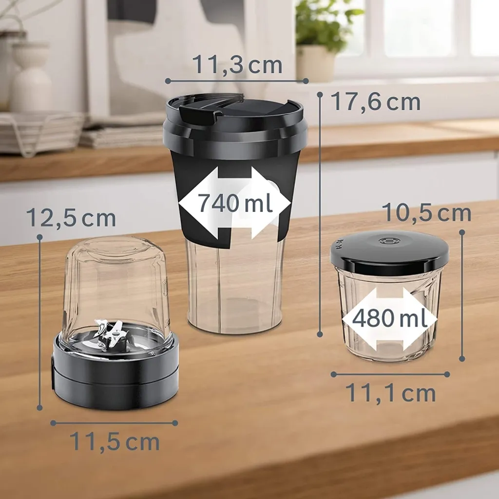 Bosch MUZ45XTM1 5-in-1 Multi-Zerkleinerer-Set 10 Bosch MUZ45XTM1 5-in-1 Multi-Zerkleinerer-Set – Bild 8