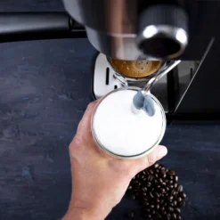 GASTRONOMA 18110001 Espressomaschine Baristo. Siebträgermaschine Mit 15 Bar Druck Und Milchaufschäumer -Günstiges Brat Lust Geschäft 52aefbf50d01b8a22ceaab0d7bc366cc