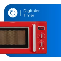 Exquisit Mikrowelle RMW720-3GDIG Rot | 20 Liter Nutzinhalt | 1000 Watt | Rot 11 Exquisit Mikrowelle RMW720-3GDIG Rot | 20 Liter Nutzinhalt | 1000 Watt | Rot -Günstiges Brat Lust Geschäft 534dbf308dc5e481cd9af162cd256153