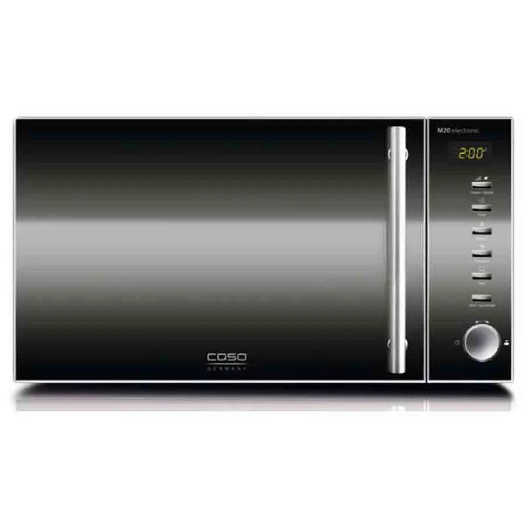 Caso 3315 M20 Mikrowelle Schwarzglas/Edelstahl 3 Caso 3315 M20 Mikrowelle Schwarzglas/Edelstahl