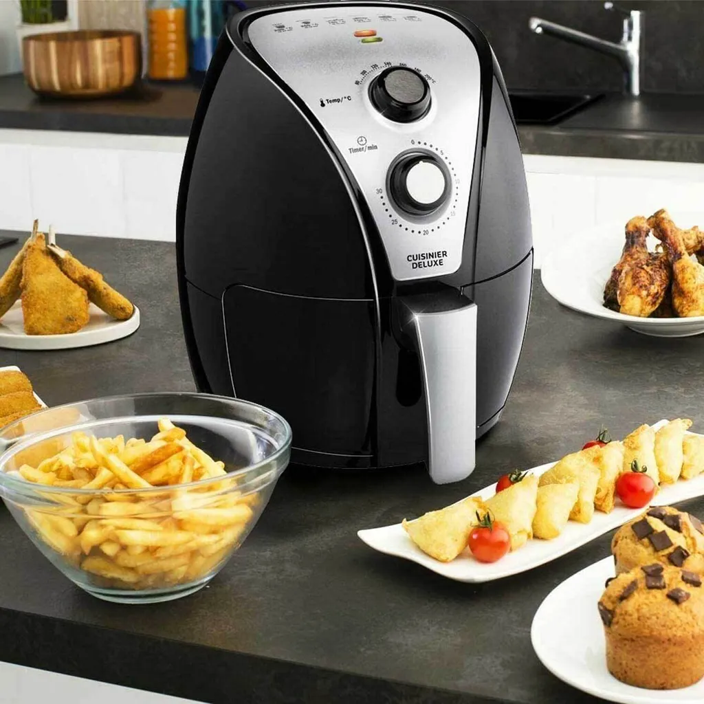 Cuisinier DeLuxe Heißluft-Fritteuse - 3,2 Liter 1300-1500 Watt 12 Cuisinier DeLuxe Heißluft-Fritteuse - 3,2 Liter 1300-1500 Watt – Bild 10