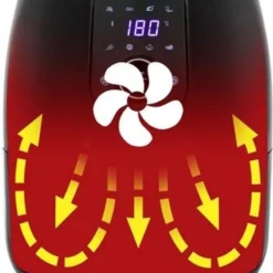 Princess Aerofryer XXL 1700 W 5,2 L Schwarz -Günstiges Brat Lust Geschäft 56607fcd11f969ef22d05b1a6608909f