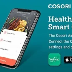Cosori Smart 5,5-Liter Heißluftfritteuse Mit Spießgestell -Günstiges Brat Lust Geschäft 57523e336a27eb5e242dc2d1b848973f