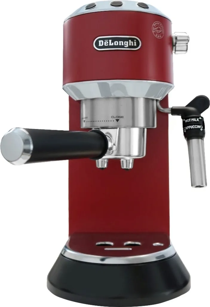 De'Longhi DeLonghi EC685.R Dedica Style Siebträger Espressomaschine Rot 16 De'Longhi DeLonghi EC685.R Dedica Style Siebträger Espressomaschine Rot – Bild 14