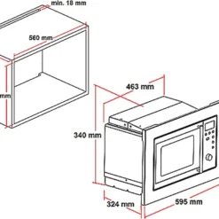 PKM Einbau Mikrowelle Microwellengerät MW800-20.8EB Edelstahl 800 W 20L 11 PKM Einbau Mikrowelle Microwellengerät MW800-20.8EB Edelstahl 800 W 20L -Günstiges Brat Lust Geschäft 589e6315e09da50d48f79404e6884aad
