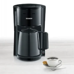 SEVERIN Kaffeemaschine KA 9250 Schwarz -Günstiges Brat Lust Geschäft 59208fd440fea41ee4373f9c9886bd0c
