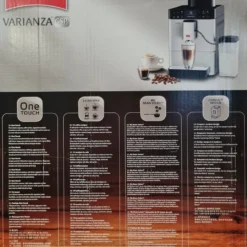 Melitta Caffeo Varianza CSP F570-101 Kaffeevollautomat Mit Milchbehälter, One Touch Funktion - Silber -Günstiges Brat Lust Geschäft 5b6d1bec93ae2c63f7510740250b5fc3